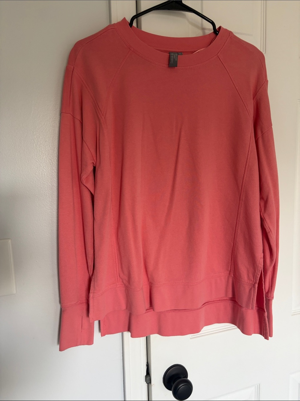 Sweaty Betty Coral Crewneck Sweatshirt